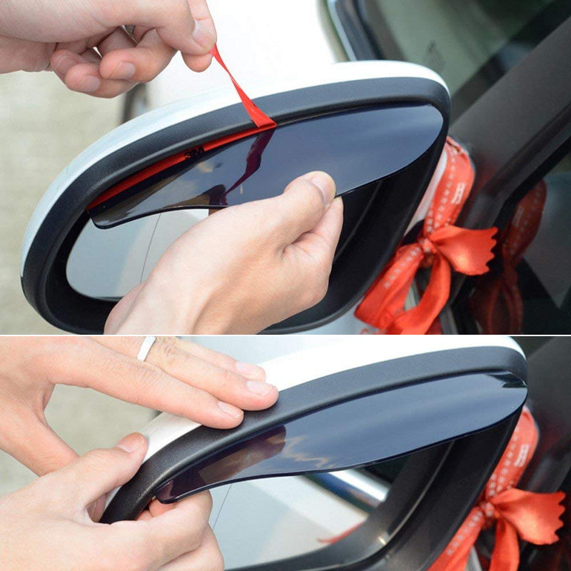 Car Rear View Mirror Sticker Rain Eyebrow