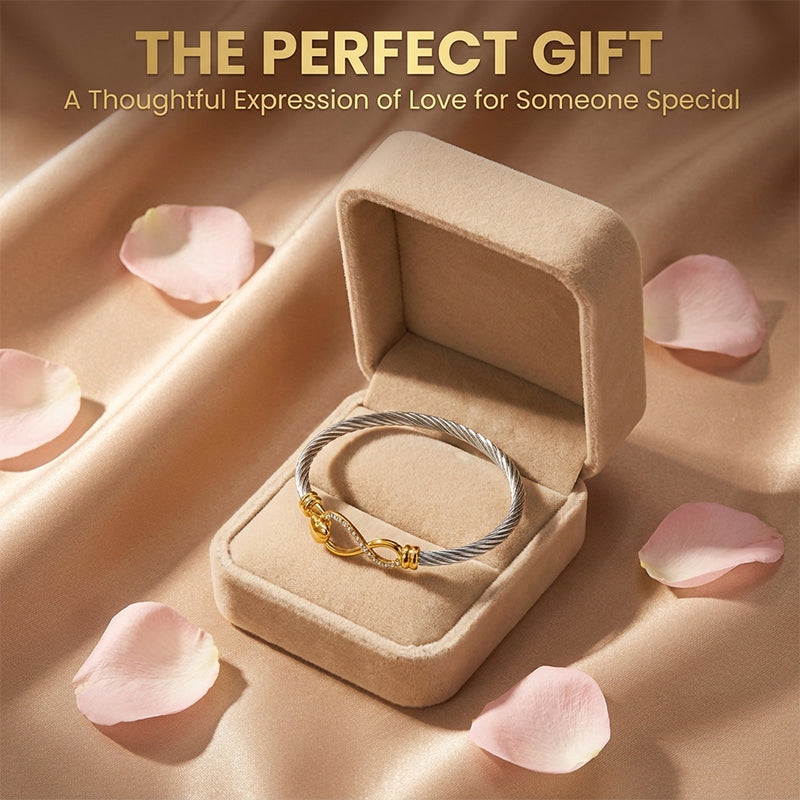 Gold Plated Heart Bracelet