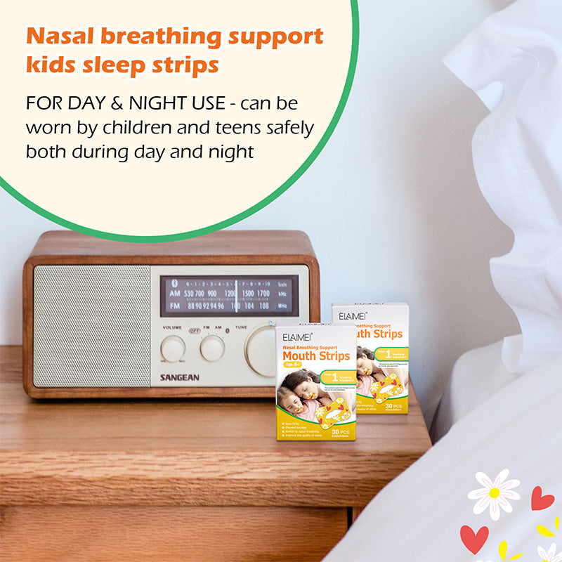 Universal anti-snoring patch for children