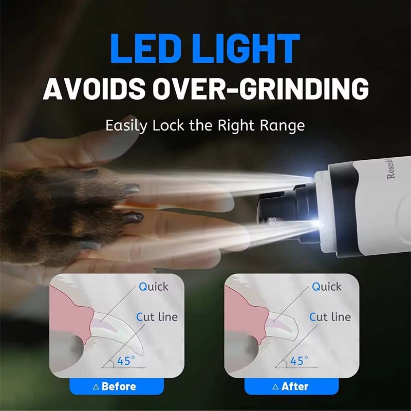 Pet LED Nail Grinder