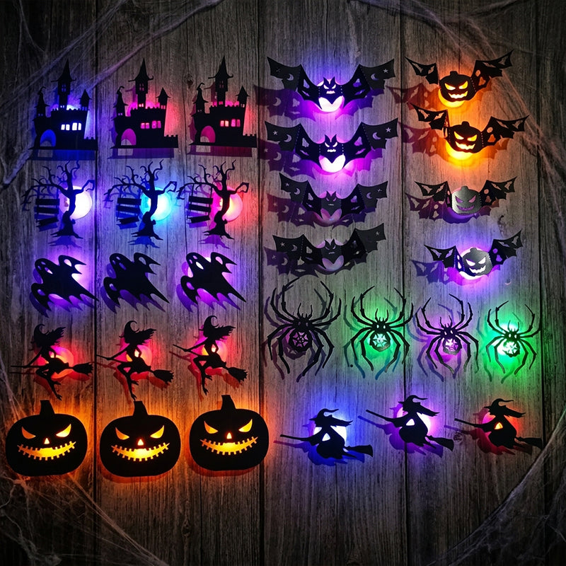 3D Halloween Hollow-Out Wall Stickers
