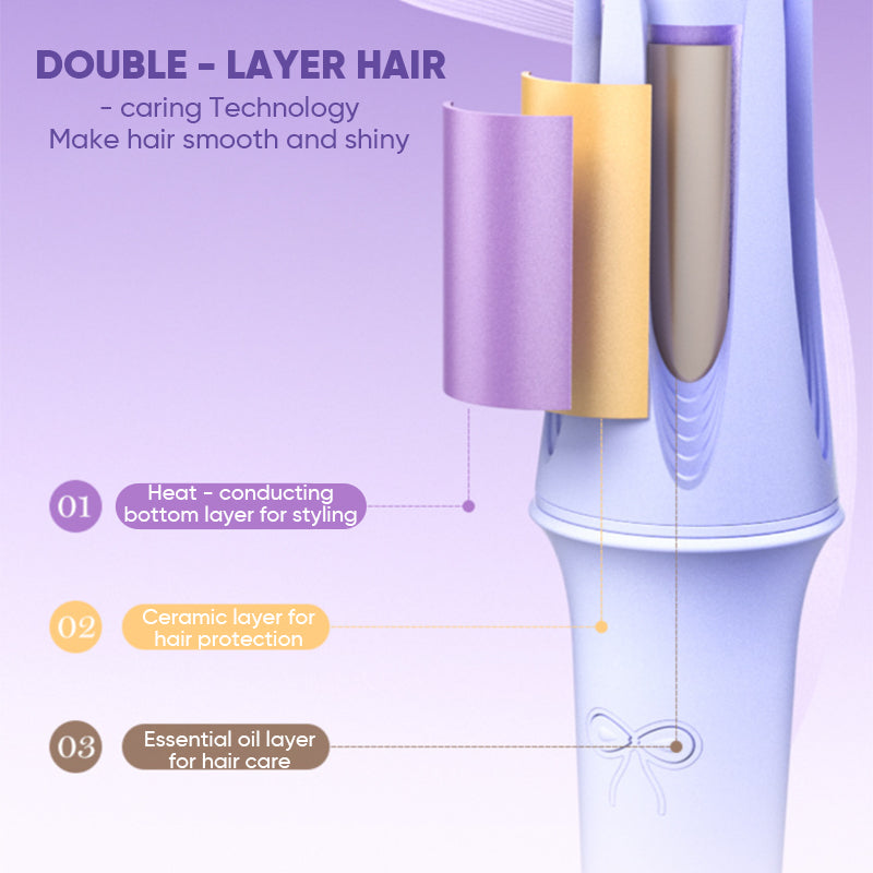 28mm Auto-Rotating Heat-Proof Hair Curler