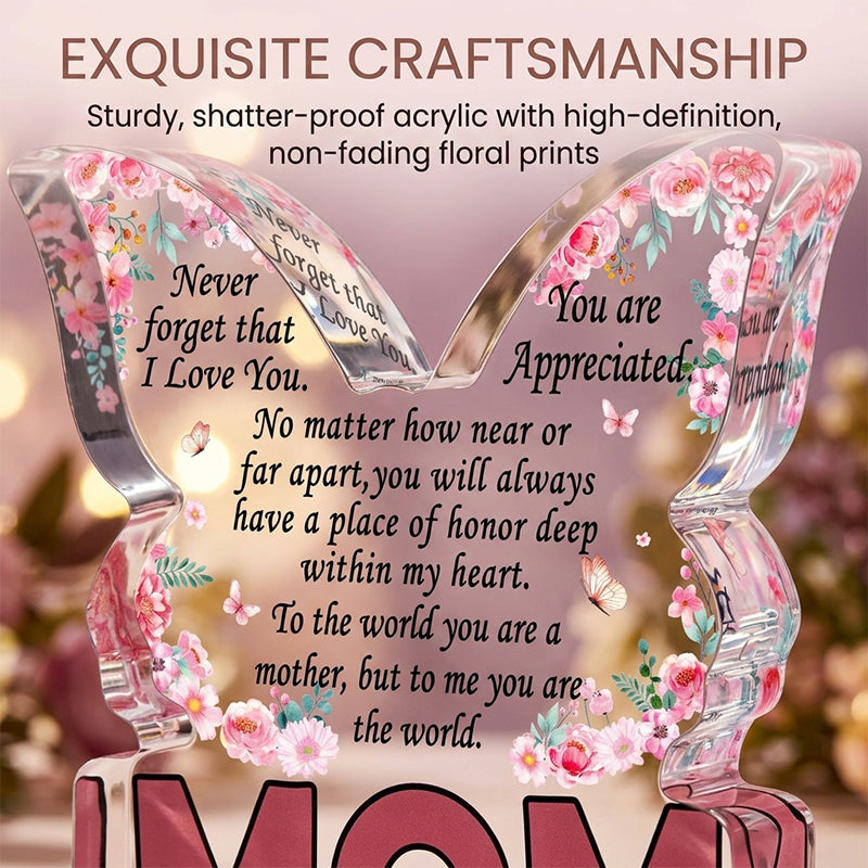 Mother’s Day Butterfly Acrylic Decoration