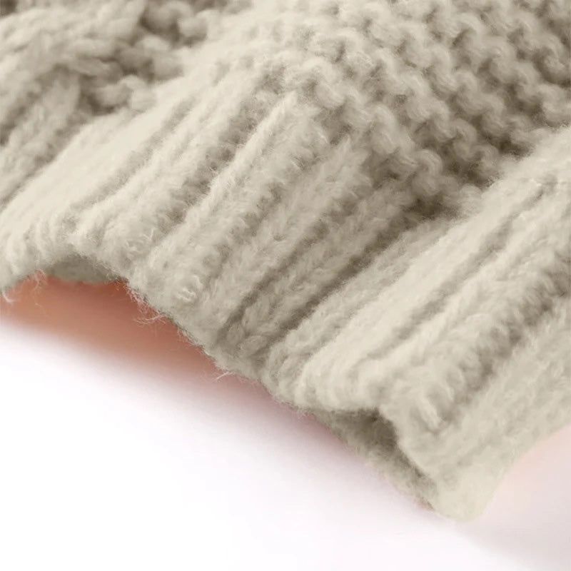 Loose Flared Sleeve Knit Sweater