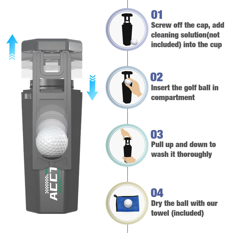 Portable Golf Ball Washer