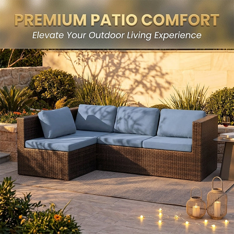 Outdoor Patio Sofa Cushion Covers