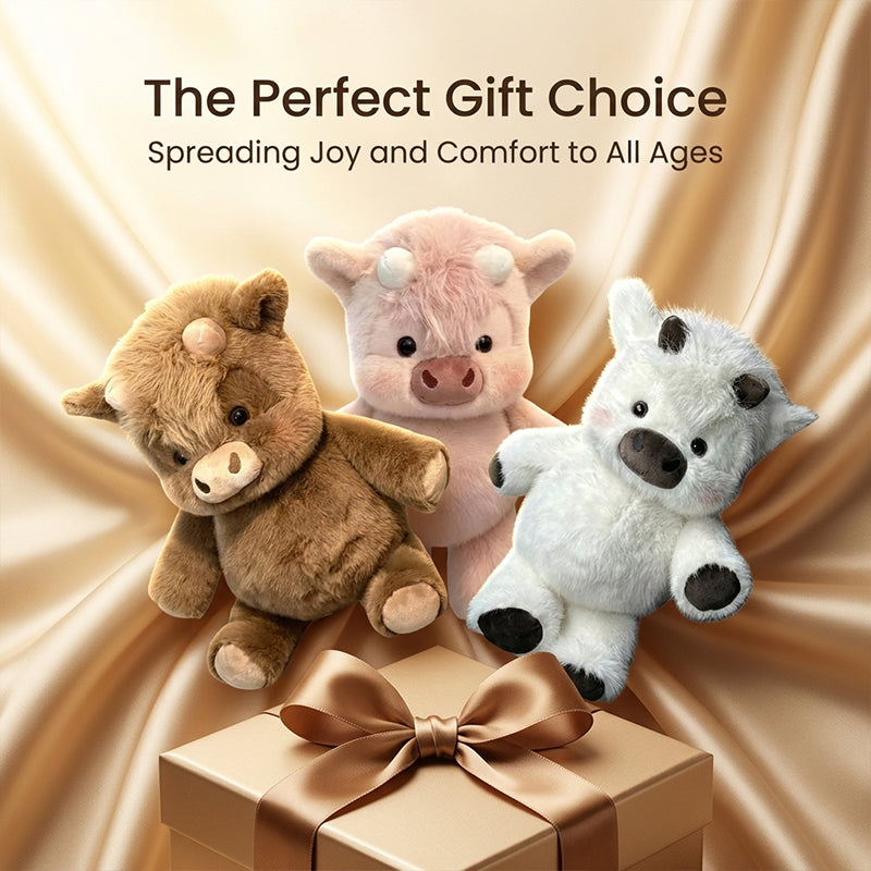 Highland Cow Plush Toy