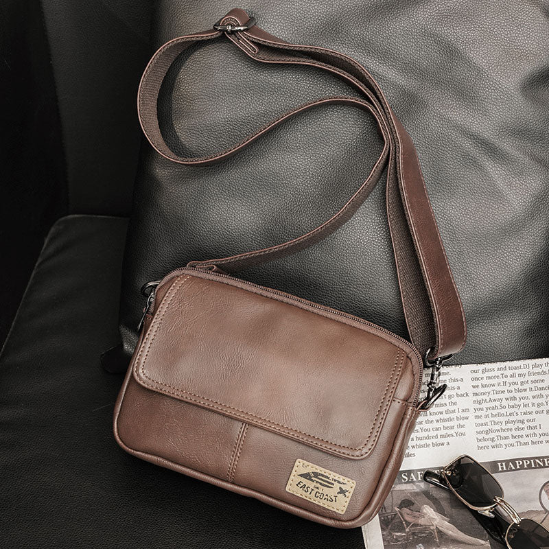Square Vintage Messenger Bag