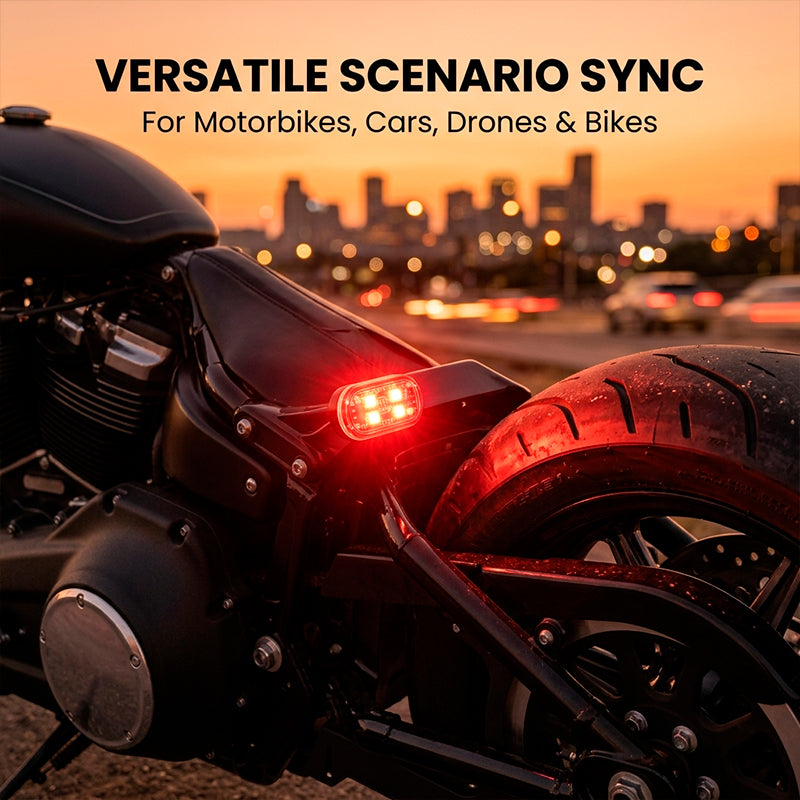 Wireless remote control aircraft lights motorcycle lights