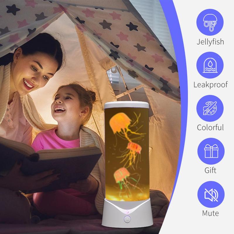 Multipurpose 7-Color Changing Jellyfish Lamp