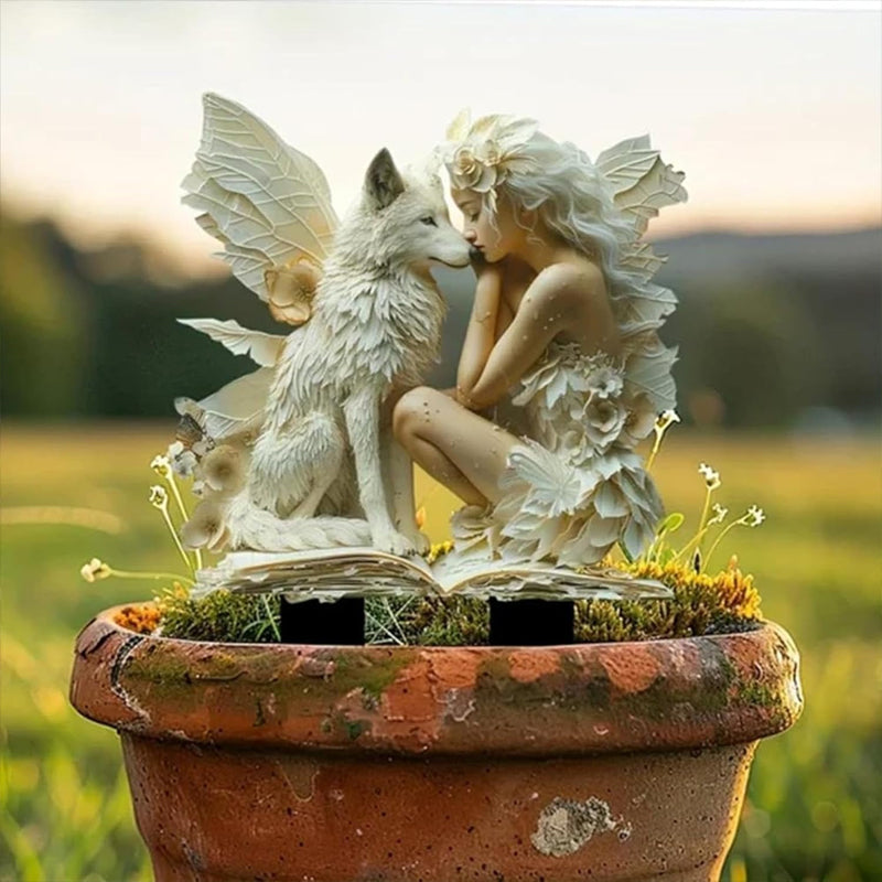 Fairy flower pot decoration