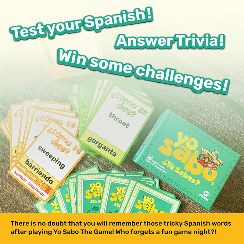 Bilingual Card Games