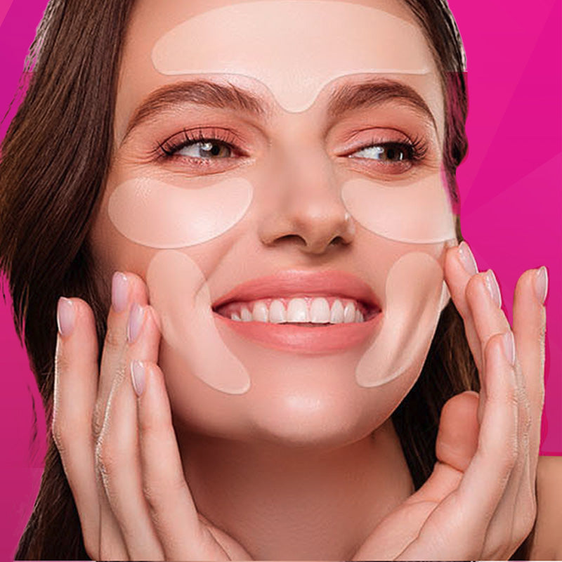 Silicone Face and Forehead Wrinkle Patches
