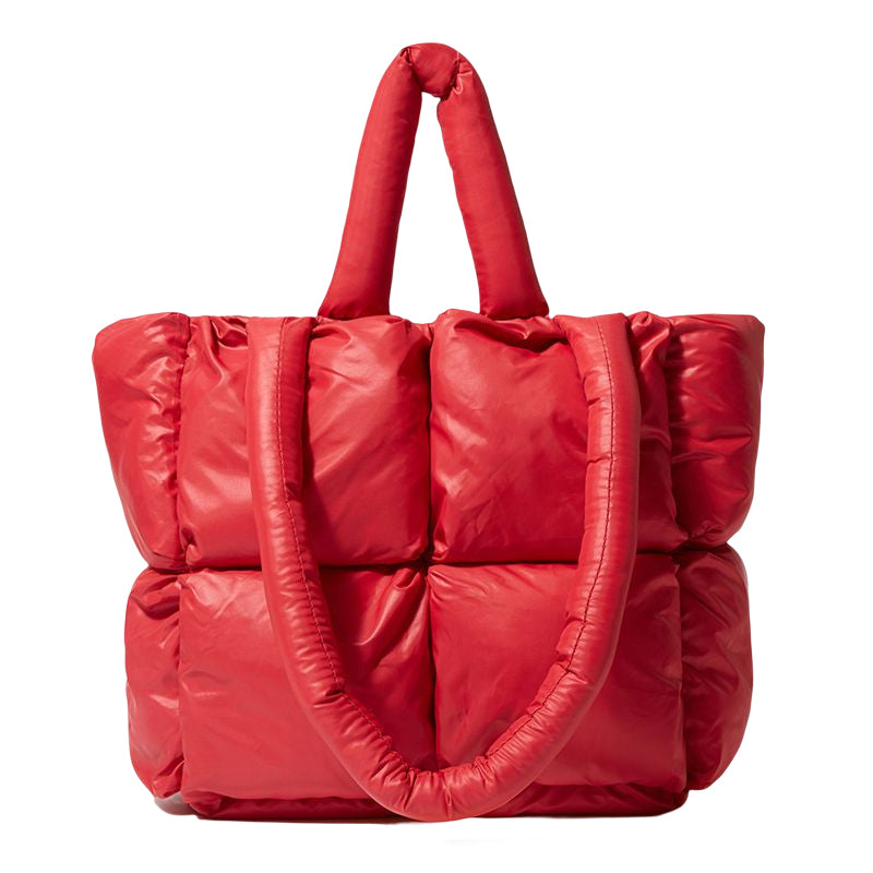 Women Padded Quilted Handbag