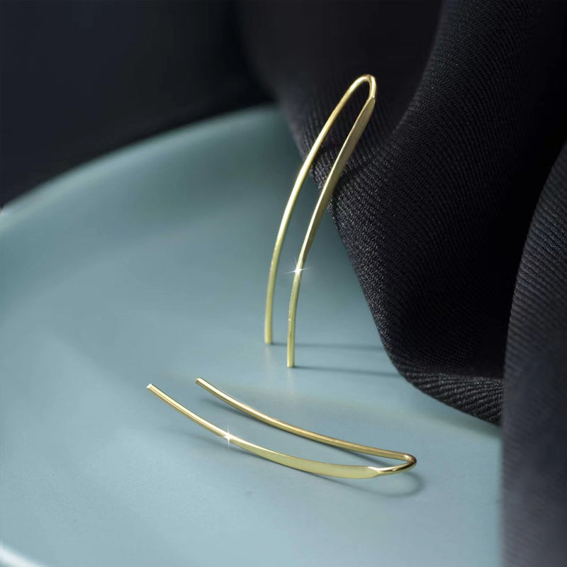 MINIMALIST CLIMBER EARRINGS