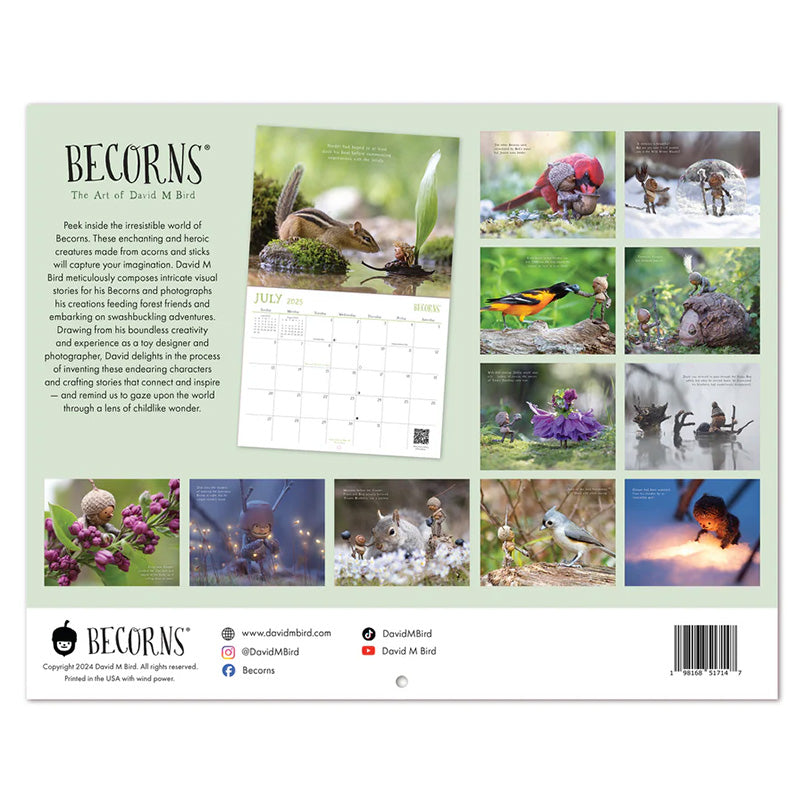 2025 Animals Calendar