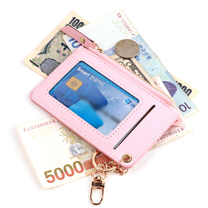 Slim Leather Card Case Holder Wallet