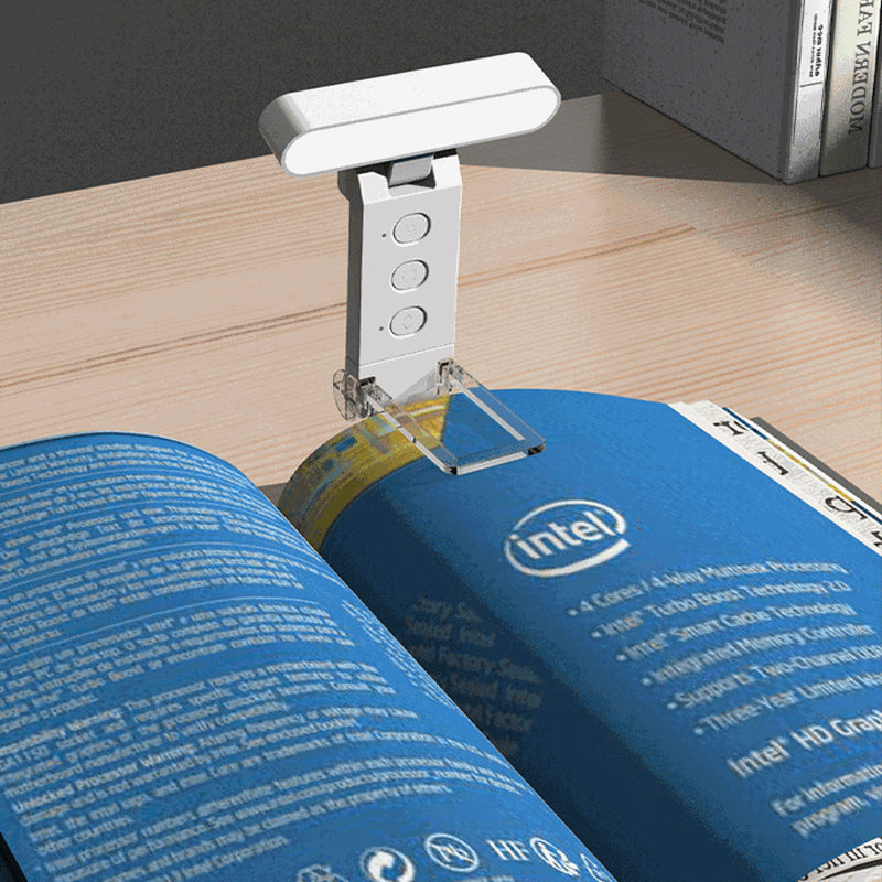 Foldable LED Clip-On Reading Light