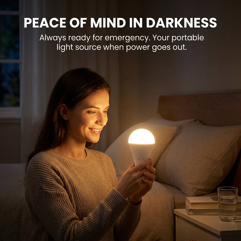 Emergency LED Bulb with Hook