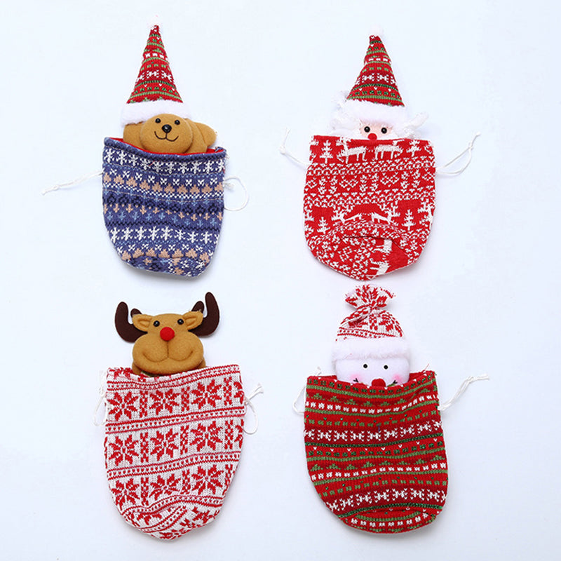 Christmas Decoration Apple Bag