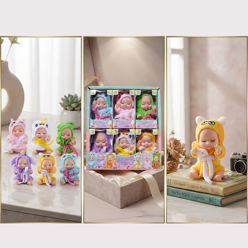 Mini bionic sleeping dolls