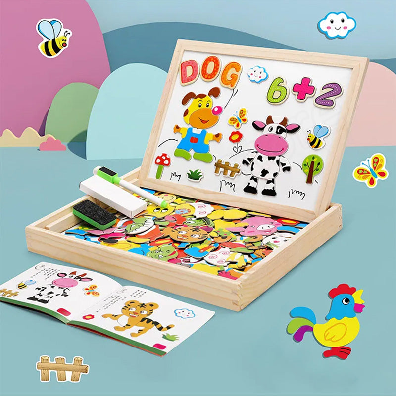 Magnetic Puzzles Children's Educational Brain Toy