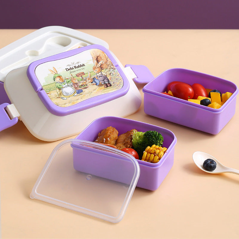 Cute Bunny Kids Lunch Box