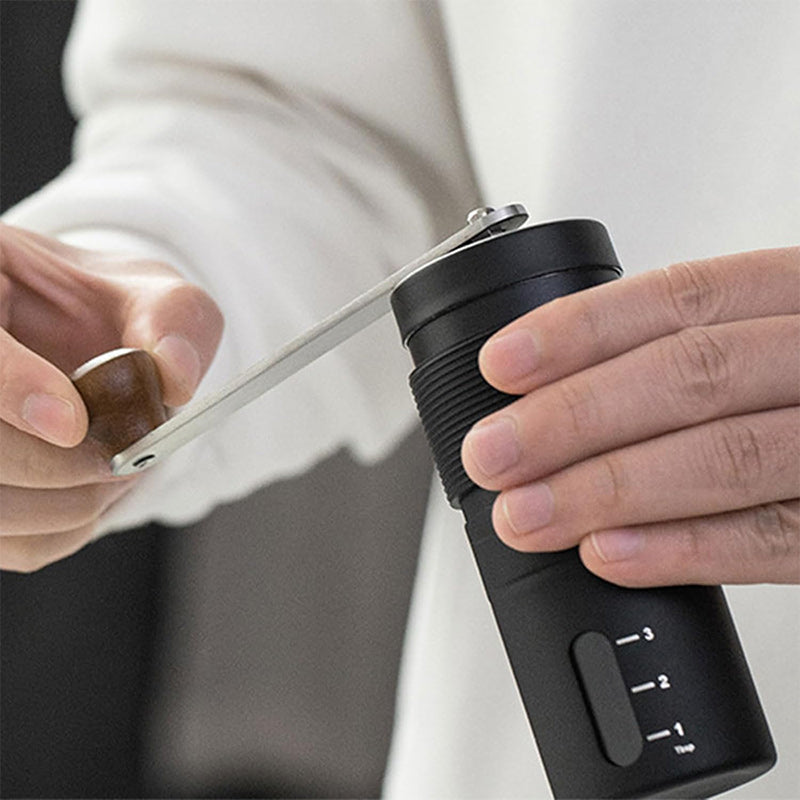 Portable Hand Cranked Coffee Machine