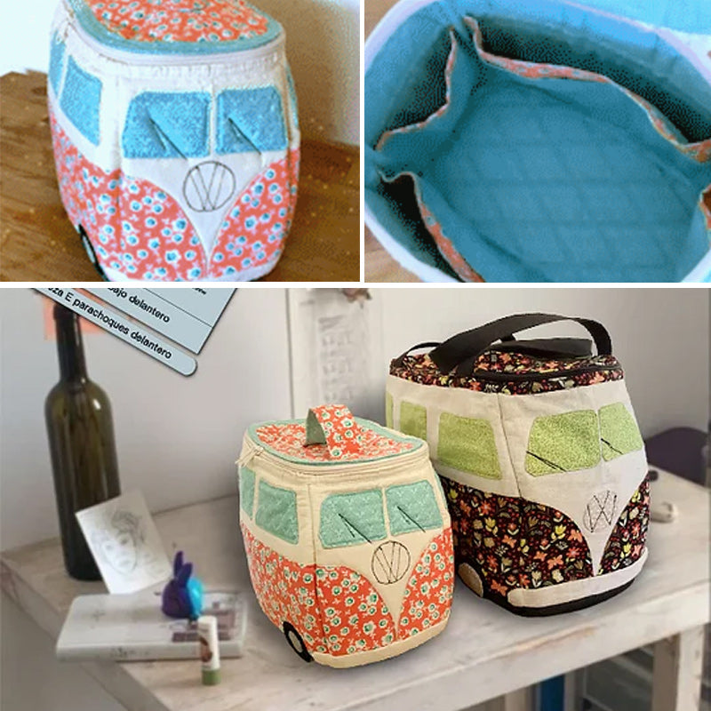 Canvas Car Storage Bag Templates&Tutorial