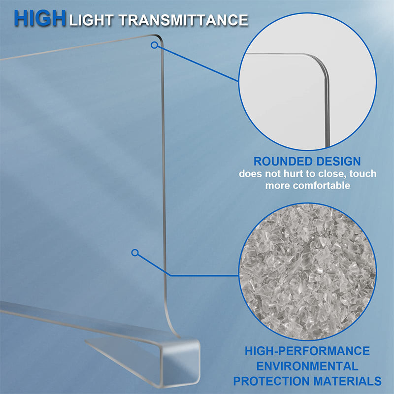 Acrylic Shelf Dividers for Closet Organization