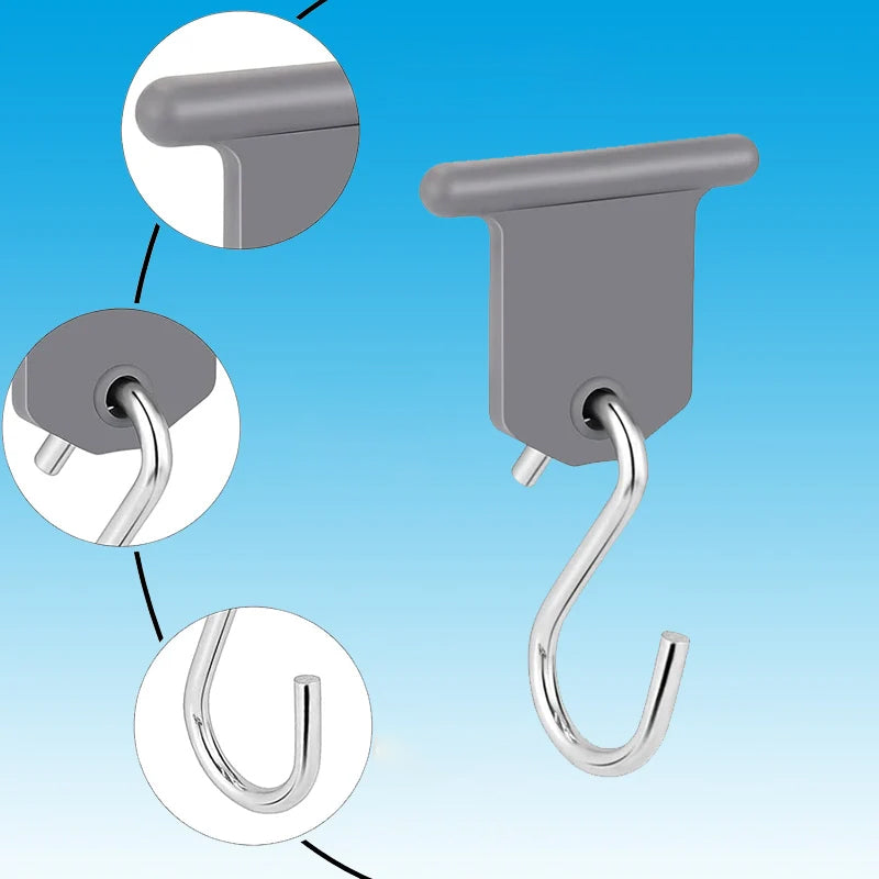 Heavy Duty Rv Awning Insert Hooks(8 pcs)