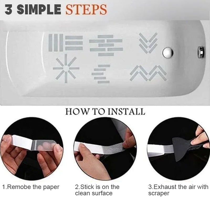 Bathroom luminous Anti-Slip Pad(10 pcs)