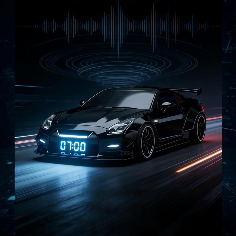 Sports Car-Shaped Alarm Clock