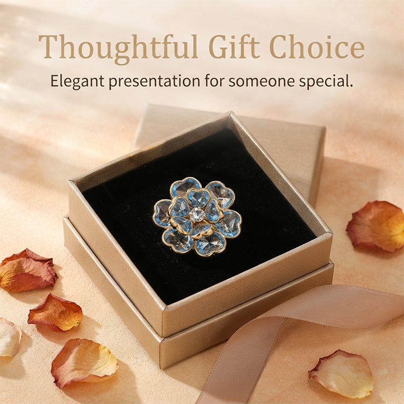 Camellia Flower Button