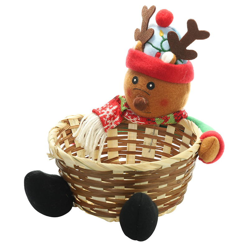 Christmas Candy Braided Basket