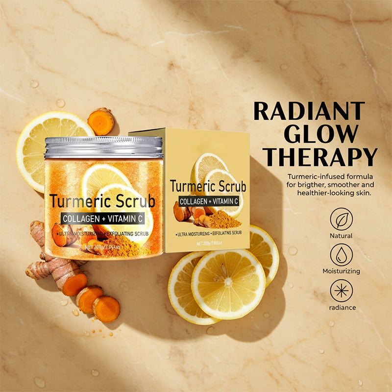 Turmeric Body Scrub Cream