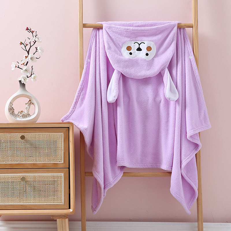 BABY BATHING TOWEL TO AVOID COLDS