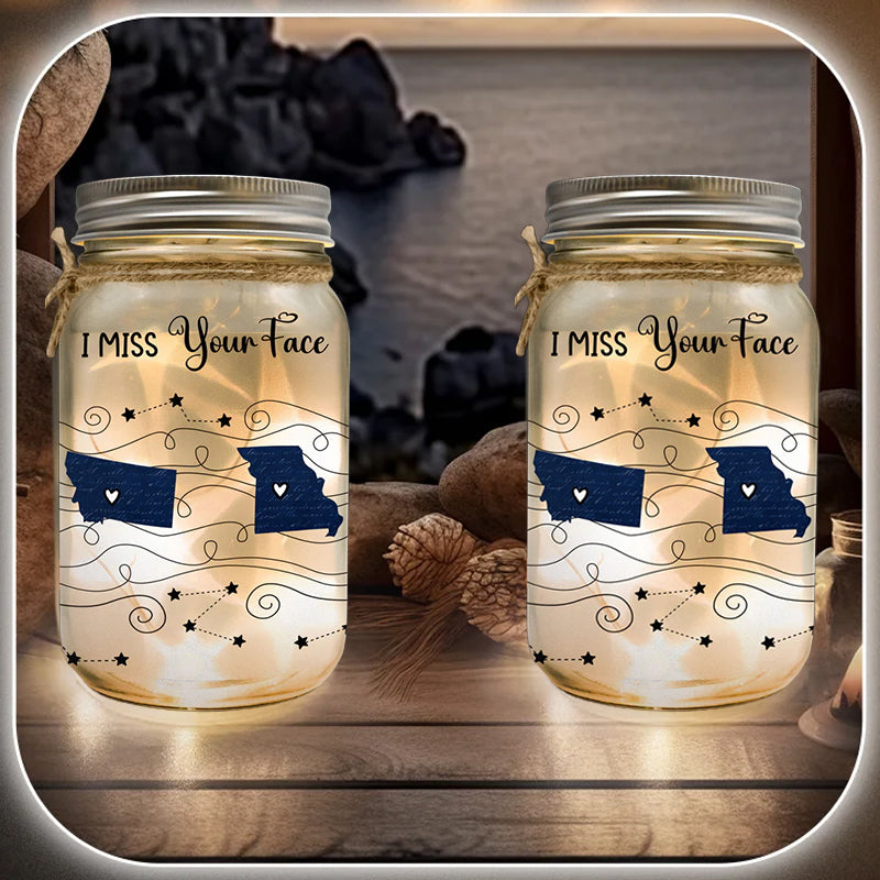 Personalized Mason Jar Light