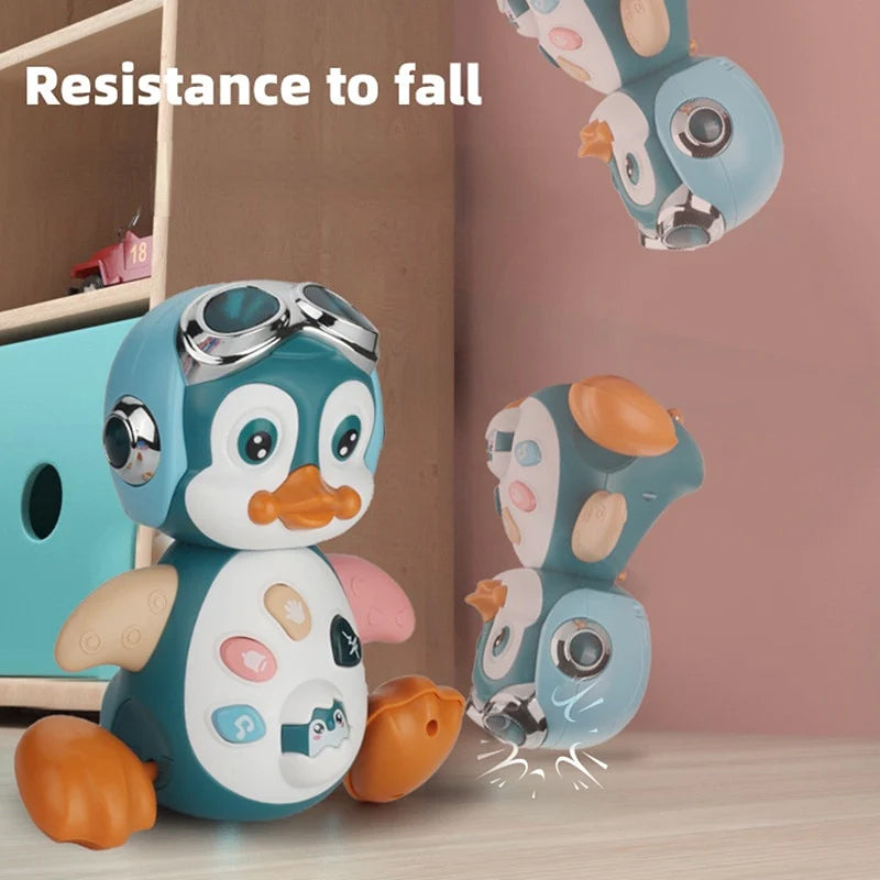 Musical Crawling Penguin Toys