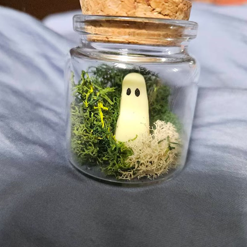 Mini Pet Ghosts in a Jar