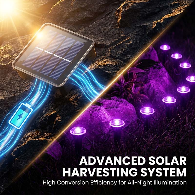 Solar pathway light