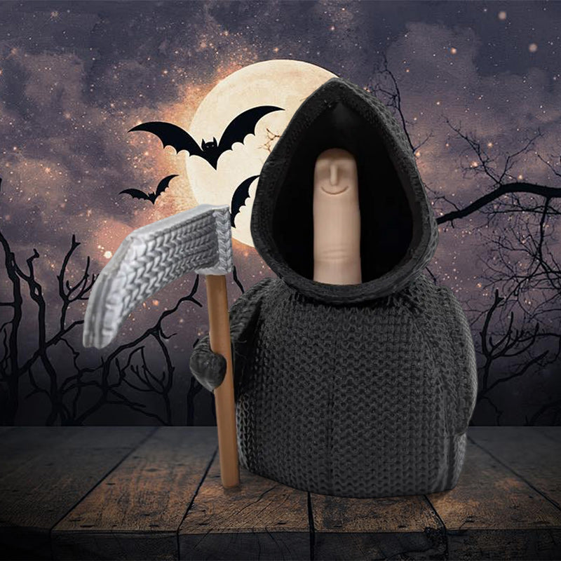 Mr Nice Guy - Knitted Grim Reaper