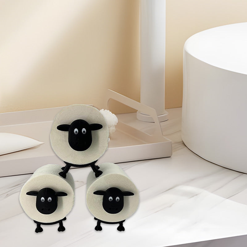 Little sheep toilet paper holder