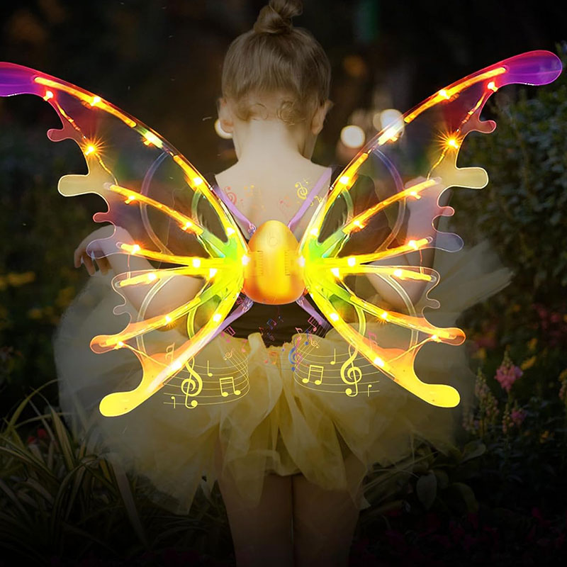 Electric Sparkling Butterfly Fairy Wings