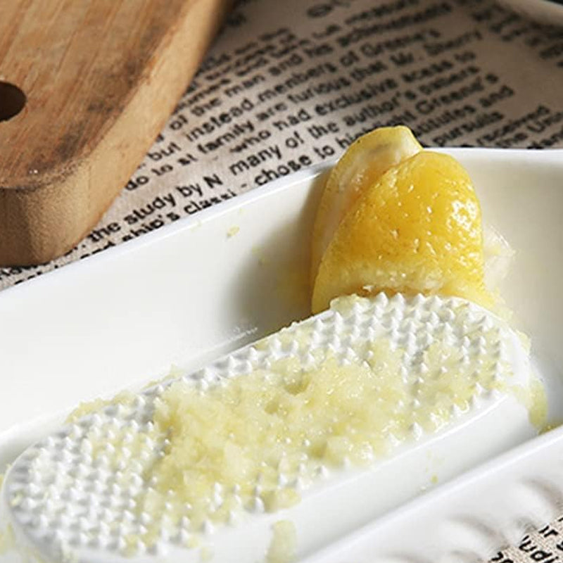 Ceramics Grater Plate with brush