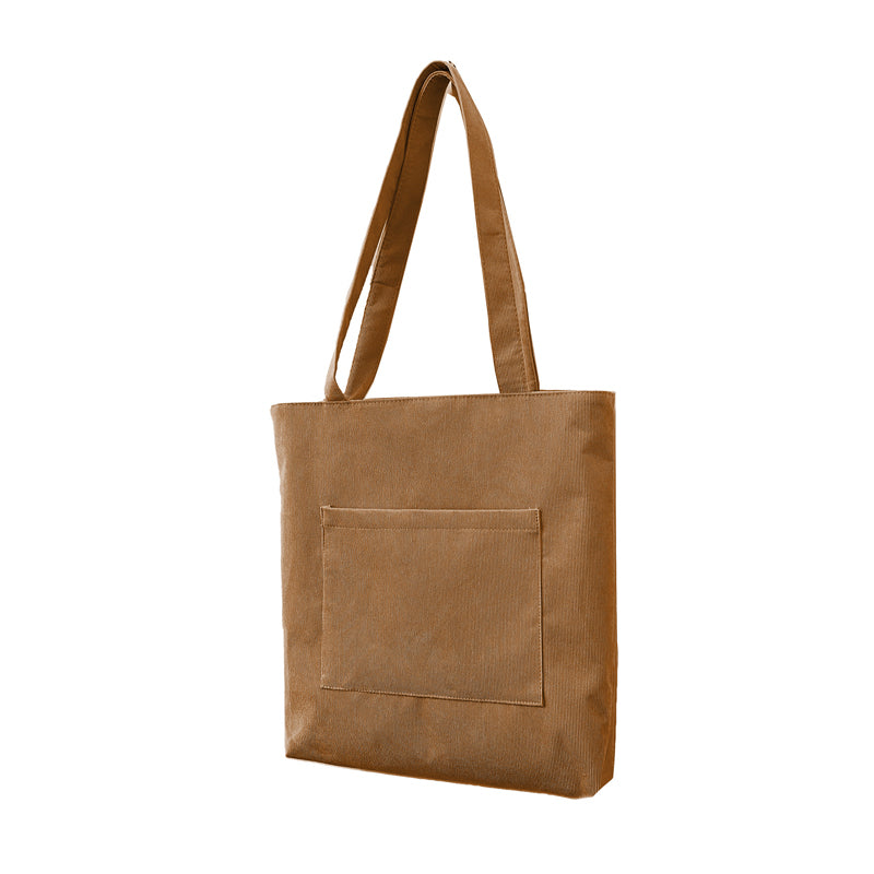 Casual Tote Bag With Pockets