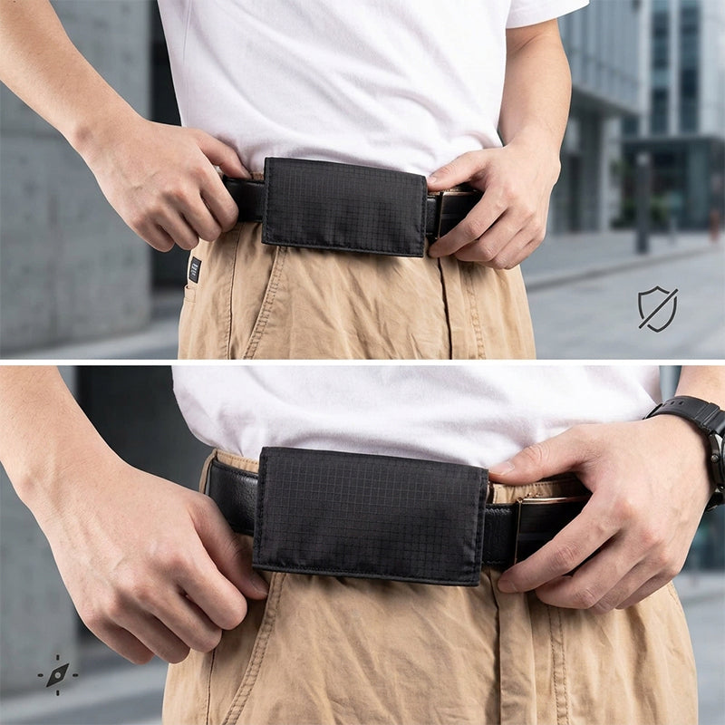 Waist-belt coin purse