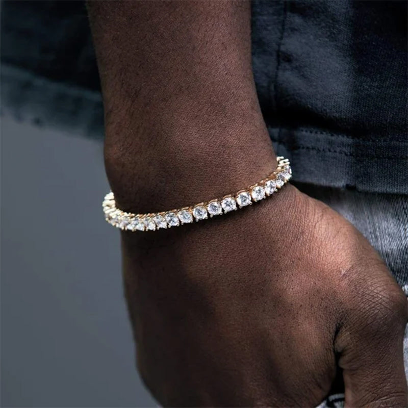 Sparkling Moissanite Bracelet