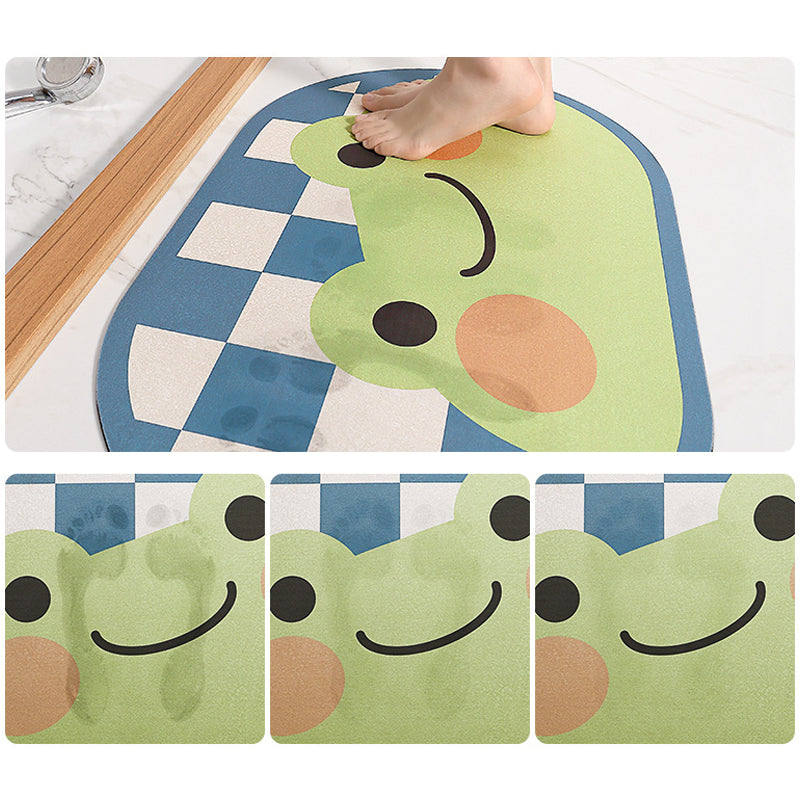 Microfiber non-slip cartoon floor mat