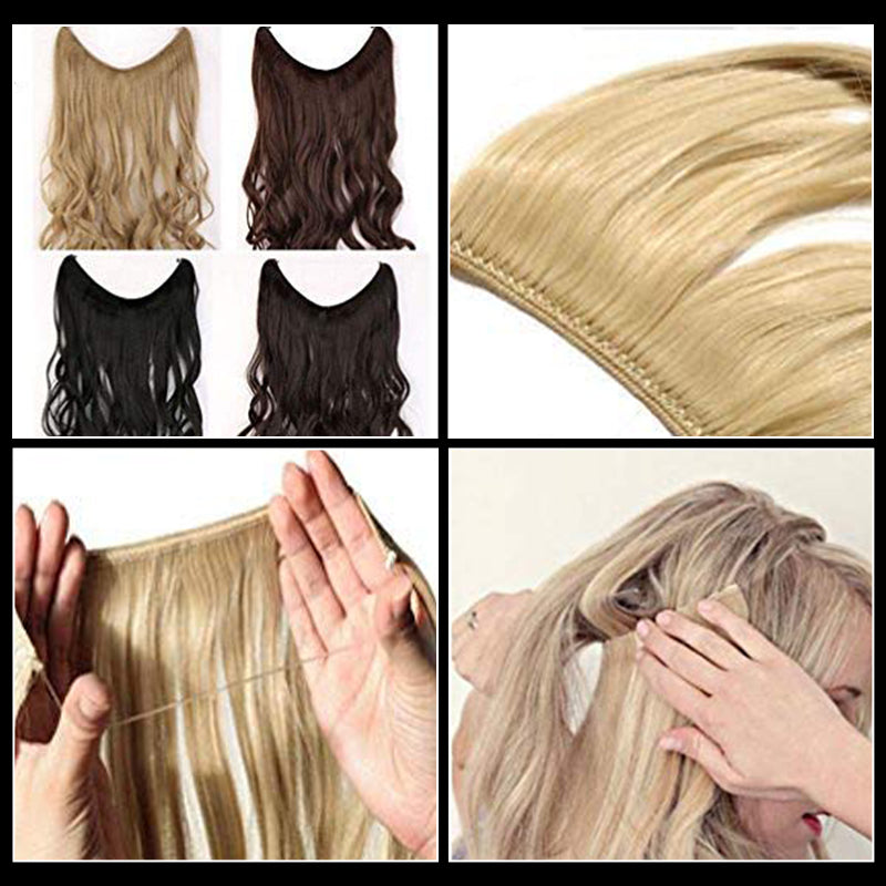 Hair extensions for wigs